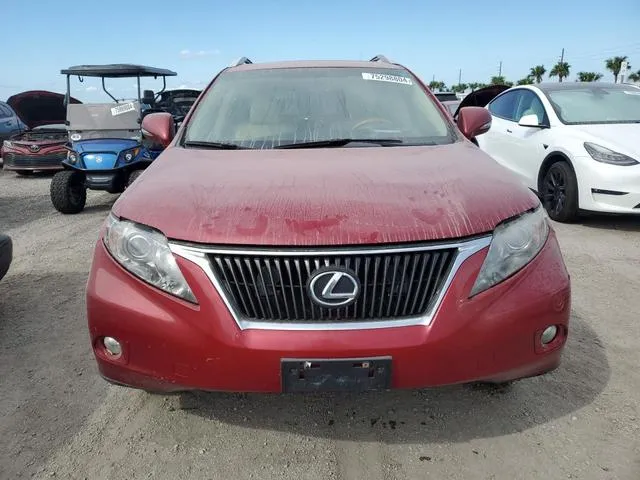 2T2BK1BA1AC066560 2010 2010 Lexus RX- 350 5