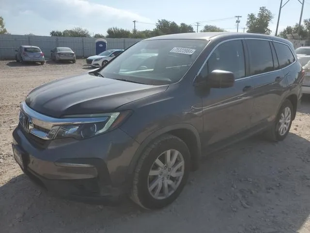 5FNYF5H14KB008795 2019 2019 Honda Pilot- LX 1