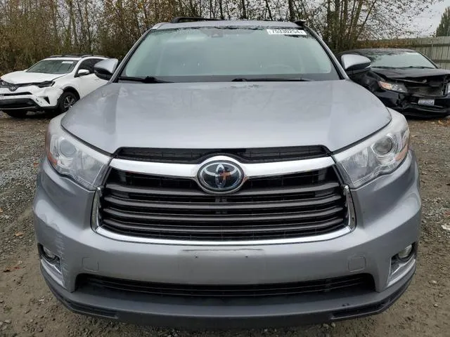 5TDDKRFH4FS210619 2015 2015 Toyota Highlander- Limited 5