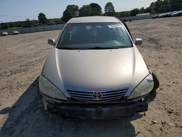 4T1BE30K05U393751 2005 2005 Toyota Camry- LE 5