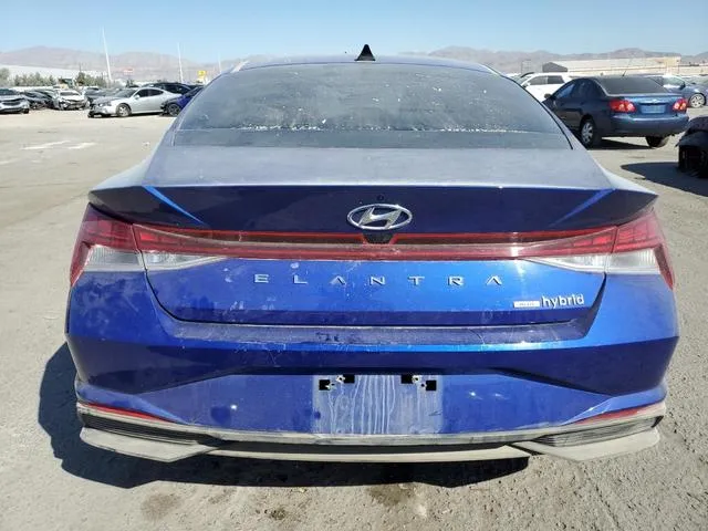 KMHLM4AJXPU088313 2023 2023 Hyundai Elantra- Blue 6