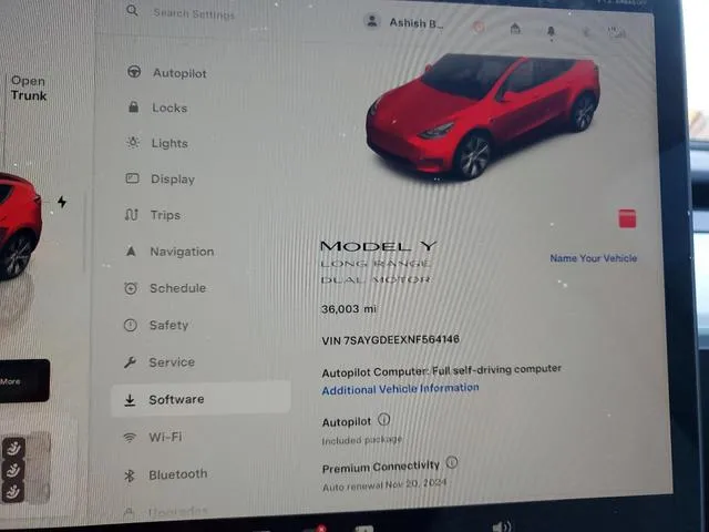 7SAYGDEEXNF564146 2022 2022 Tesla MODEL Y 9