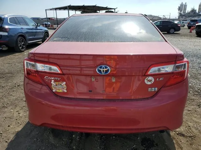 4T1BD1FK9CU034667 2012 2012 Toyota Camry- Hybrid 6