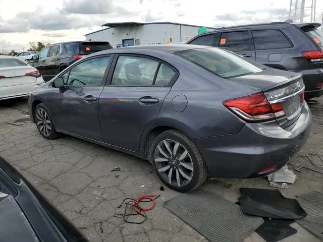 2HGFB2F91FH504990 2015 2015 Honda Civic- Exl 2