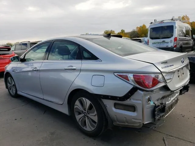 KMHEC4A42EA105495 2014 2014 Hyundai Sonata- Hybrid 2