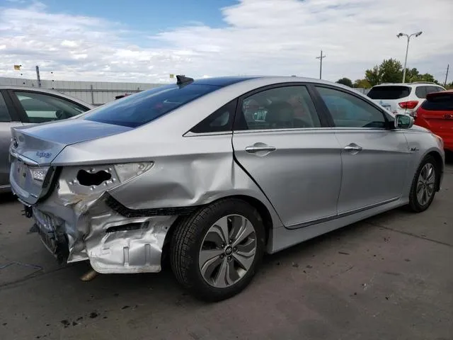 KMHEC4A42EA105495 2014 2014 Hyundai Sonata- Hybrid 3