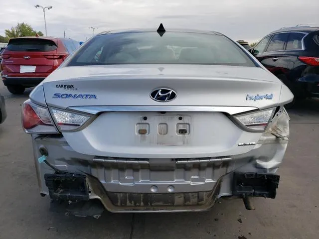 KMHEC4A42EA105495 2014 2014 Hyundai Sonata- Hybrid 6