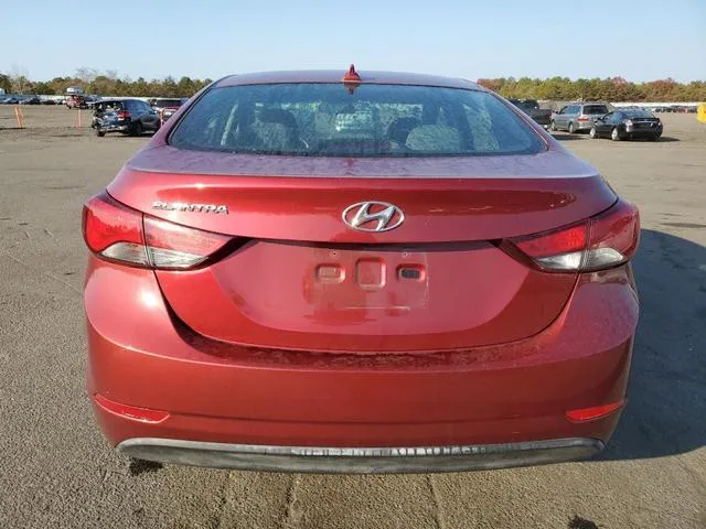 5NPDH4AE5GH654551 2016 2016 Hyundai Elantra- SE 6