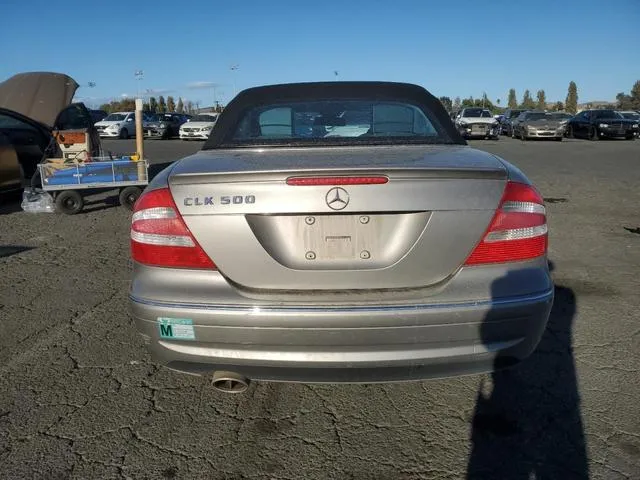 WDBTK75J05F137914 2005 2005 Mercedes-Benz CLK-Class- 500 6