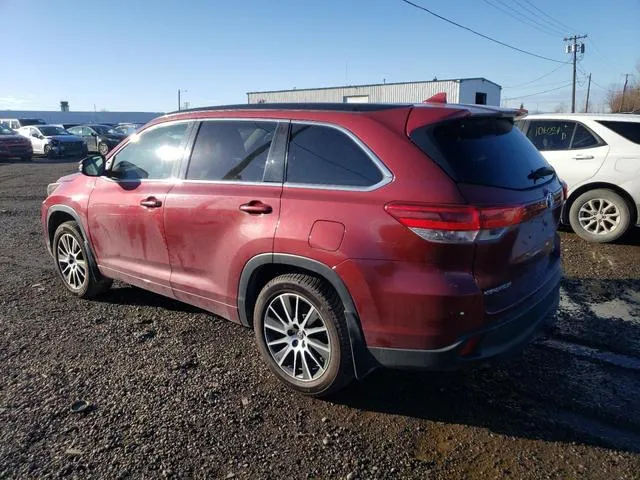 5TDJZRFH6HS407616 2017 2017 Toyota Highlander- SE 2