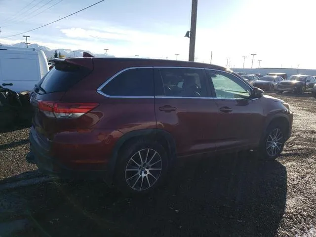 5TDJZRFH6HS407616 2017 2017 Toyota Highlander- SE 3