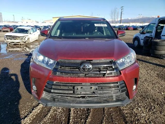 5TDJZRFH6HS407616 2017 2017 Toyota Highlander- SE 5