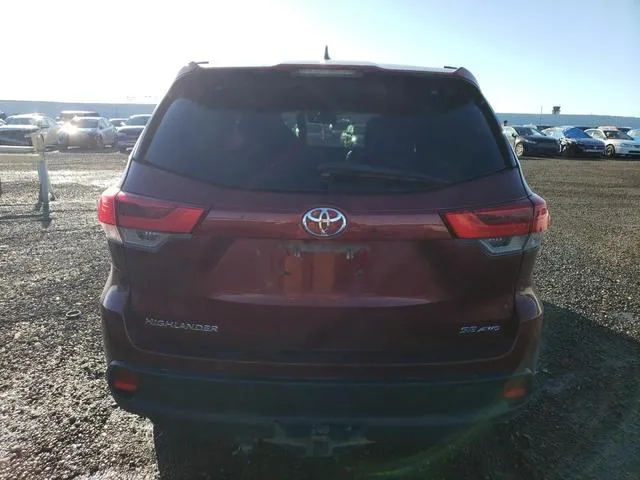 5TDJZRFH6HS407616 2017 2017 Toyota Highlander- SE 6