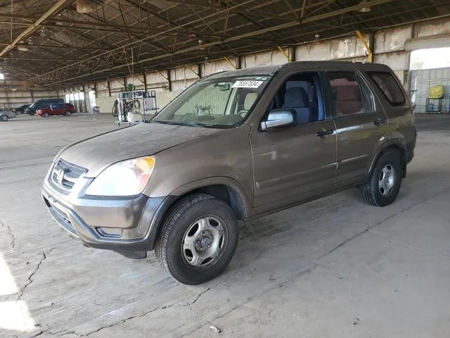 JHLRD78444C046062 2004 2004 Honda CR-V- LX 1