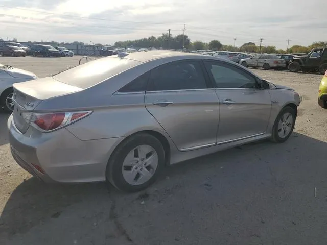 KMHEC4A45CA030594 2012 2012 Hyundai Sonata- Hybrid 3