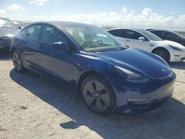 5YJ3E1EA0NF194818 2022 2022 Tesla MODEL 3 4