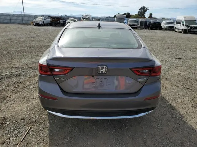 19XZE4F99KE034812 2019 2019 Honda Insight- Touring 6