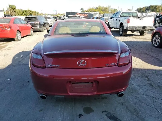 JTHFN45Y689019546 2008 2008 Lexus SC- 430 6