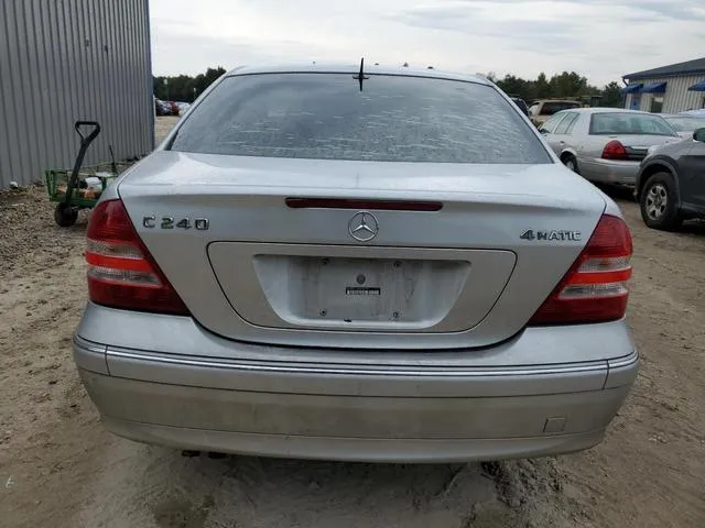 WDBRF81J75F692708 2005 2005 Mercedes-Benz C-Class- 240 4Matic 6