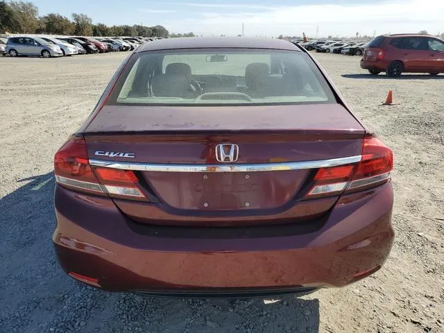 2HGFB2F99EH538903 2014 2014 Honda Civic- Exl 6