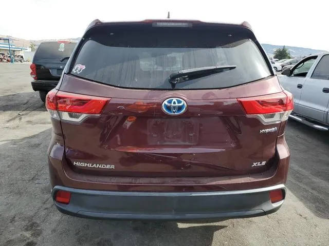 5TDJGRFH8KS072016 2019 2019 Toyota Highlander- Hybrid 6