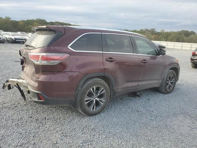 5TDJKRFH4GS326942 2016 2016 Toyota Highlander- Xle 3