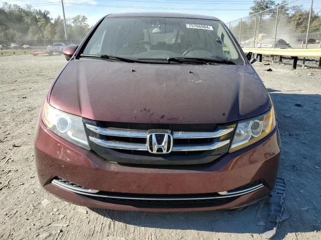 5FNRL5H66GB056640 2016 2016 Honda Odyssey- Exl 5