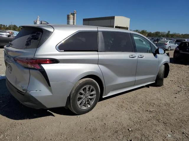 5TDKRKEC4NS105707 2022 2022 Toyota Sienna- LE 3