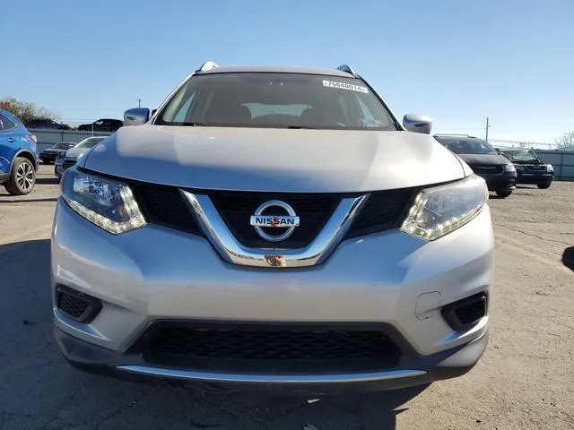 KNMAT2MVXGP698695 2016 2016 Nissan Rogue- S 5