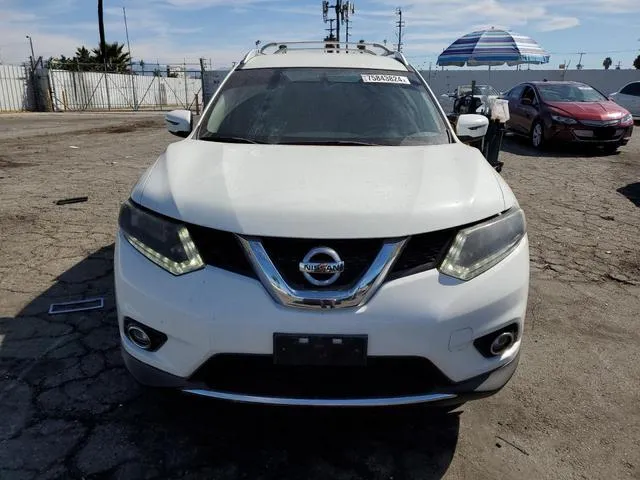 KNMAT2MV8GP663413 2016 2016 Nissan Rogue- S 5