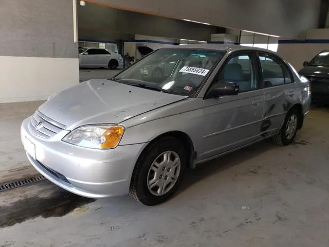 2HGES16512H514223 2002 2002 Honda Civic- LX 1