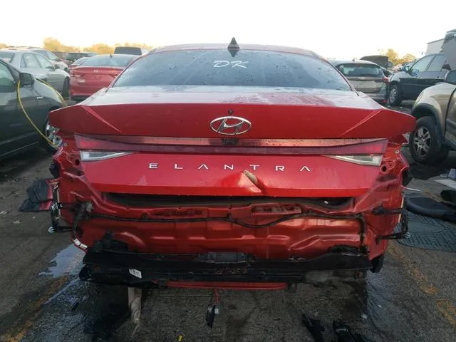 5NPLM4AG9MH046407 2021 2021 Hyundai Elantra- Sel 6