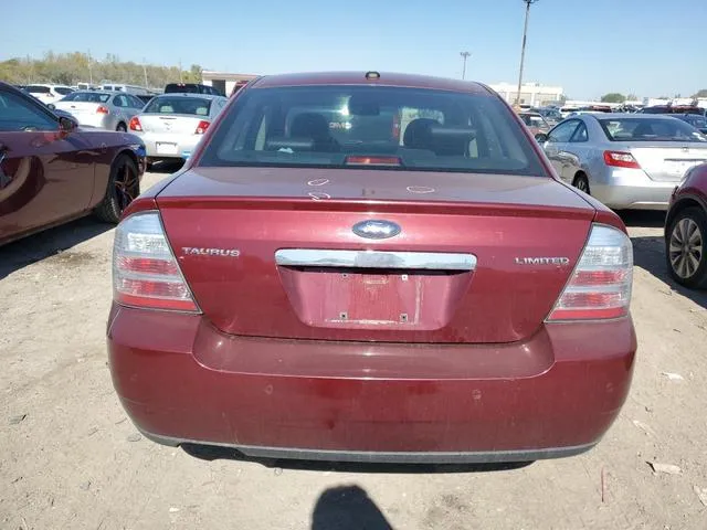 1FAHP25W28G179996 2008 2008 Ford Taurus- Limited 6