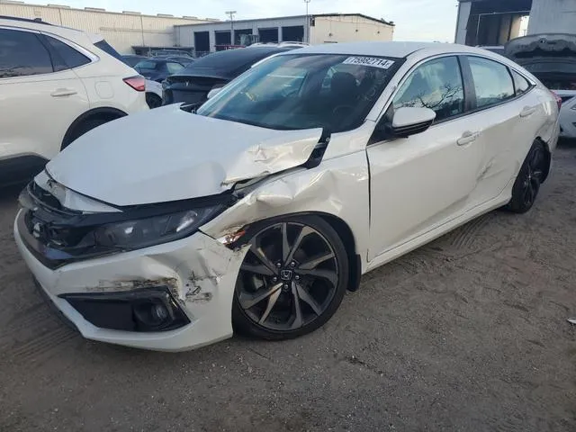 2HGFC2F88MH504437 2021 2021 Honda Civic- Sport 1