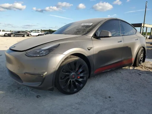 7SAYGDEF7NF416058 2022 2022 Tesla MODEL Y 1