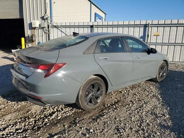 KMHLS4AG4MU186937 2021 2021 Hyundai Elantra- Sel 3