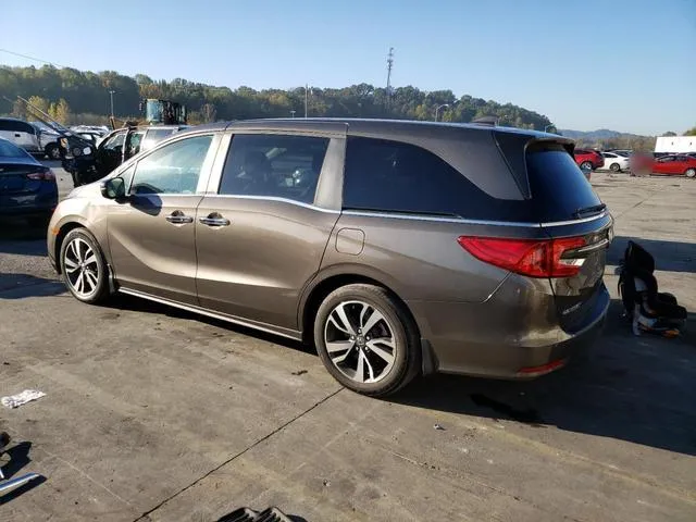 5FNRL6H81NB067291 2022 2022 Honda Odyssey- Touring 2