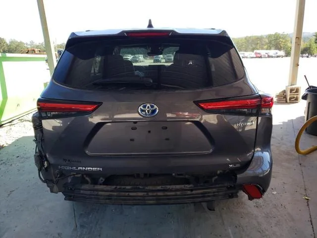 5TDGARAH8MS011769 2021 2021 Toyota Highlander- Hybrid Xle 6