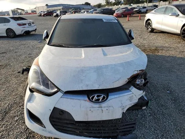 KMHTC6AD7GU286744 2016 2016 Hyundai Veloster 5