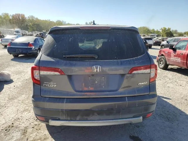 5FNYF6H40KB021057 2019 2019 Honda Pilot- Exl 6