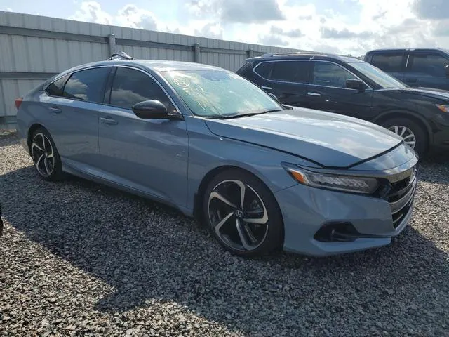 1HGCV1F30NA025523 2022 2022 Honda Accord- Sport 4