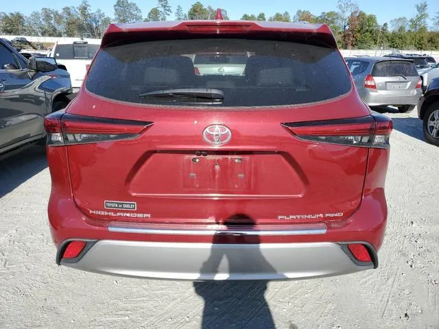 5TDFZRBH1MS085862 2021 2021 Toyota Highlander- Platinum 6