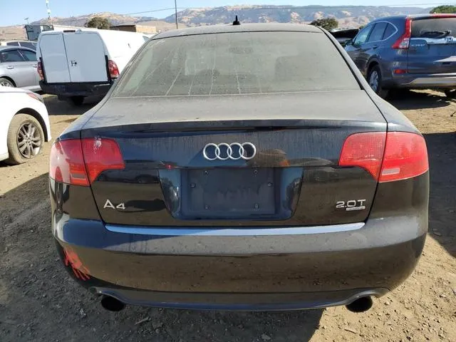 WAUDF78E38A168176 2008 2008 Audi A4- 2-0T Quattro 6