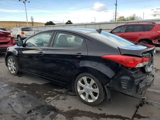 KMHDH4AE7CU260240 2012 2012 Hyundai Elantra- Gls 2