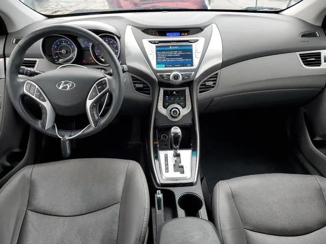 KMHDH4AE7CU260240 2012 2012 Hyundai Elantra- Gls 8