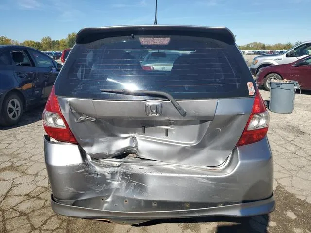 JHMGD38607S009727 2007 2007 Honda Fit- S 6