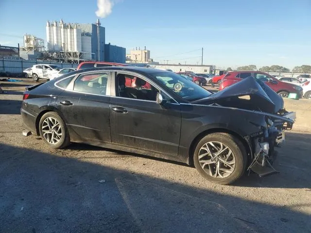 KMHL64JA9NA191733 2022 2022 Hyundai Sonata- Sel 4