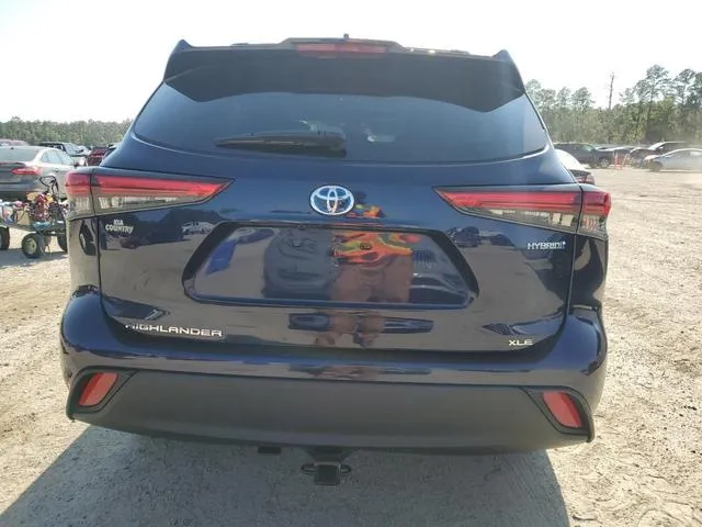 5TDGARAH9NS512333 2022 2022 Toyota Highlander- Hybrid Xle 6