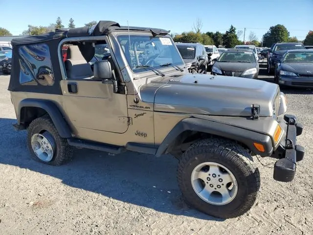 1J4FA49S94P717331 2004 2004 Jeep Wrangler- Sport 4