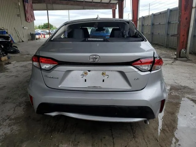 JTDEPMAE5MJ180255 2021 2021 Toyota Corolla- LE 6